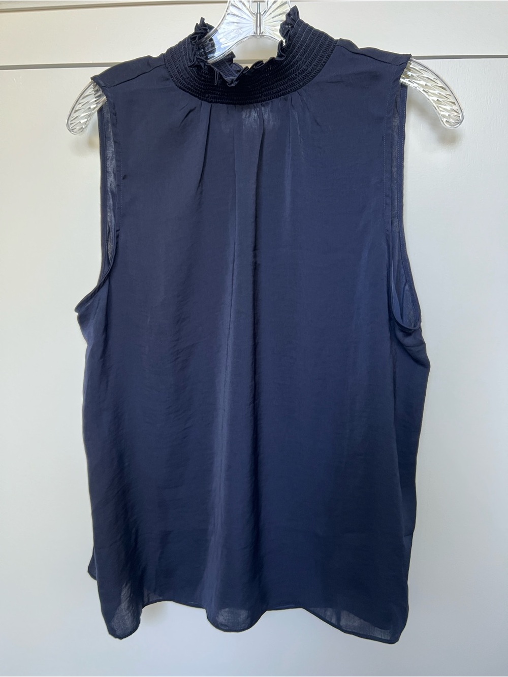 Alex & lili Sleeveless Navy Women’s Top - Picture 2 of 4
